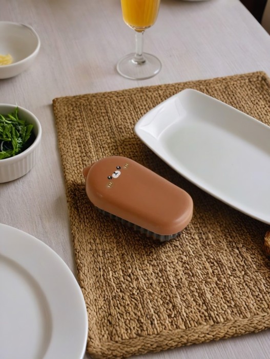 Щётка для обуви «Bear», brown (12 см) 