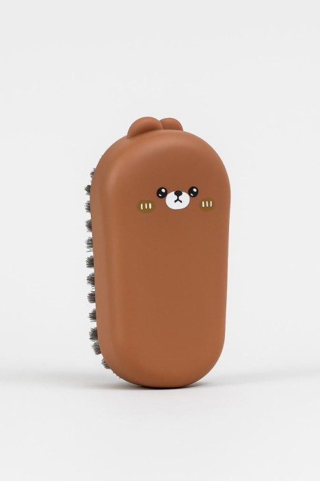 Щётка для обуви «Bear», brown (12 см) 