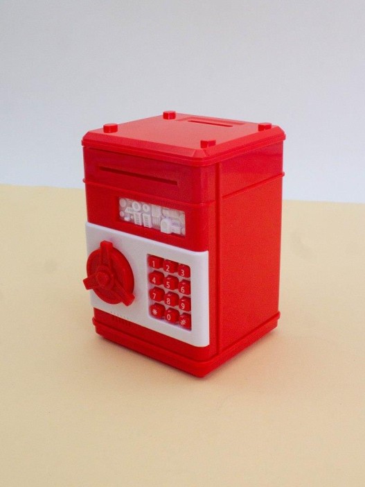 Копилка-сейф "Mailbox", red (11x8 см) 