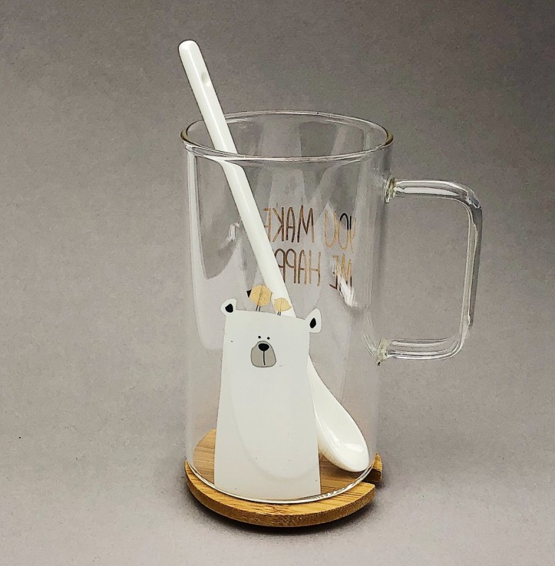 Кружка &quot;You make me happy&quot; (Bird) (450ml) 