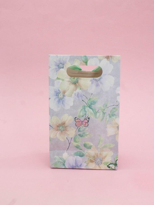 Пакет подарочный «Spring package», green (12*20*6) 