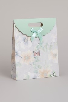 Пакет подарочный «Spring package», green (12*20*6)
