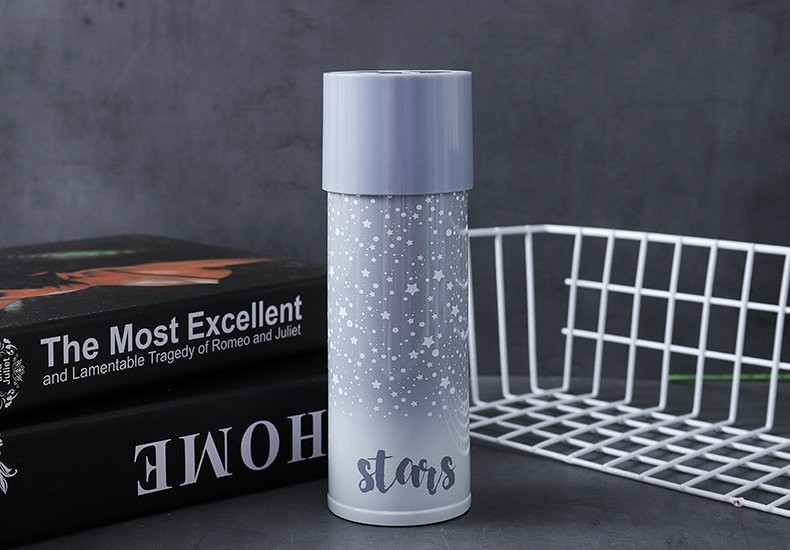 M-2796W Термос "Stars" (320ml) gray