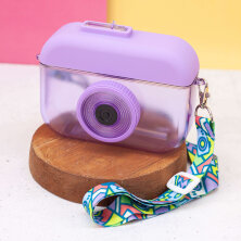 Бутылка "Photo camera", purple (400 ml)