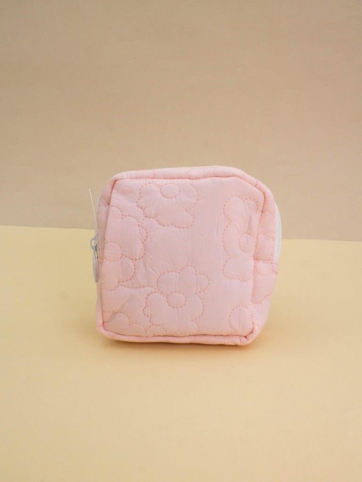 Дорожная мини-сумочка &quot;Femininity&quot; pink, 12*12*4 см 