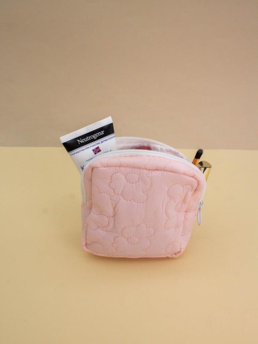 Дорожная мини-сумочка &quot;Femininity&quot; pink, 12*12*4 см 