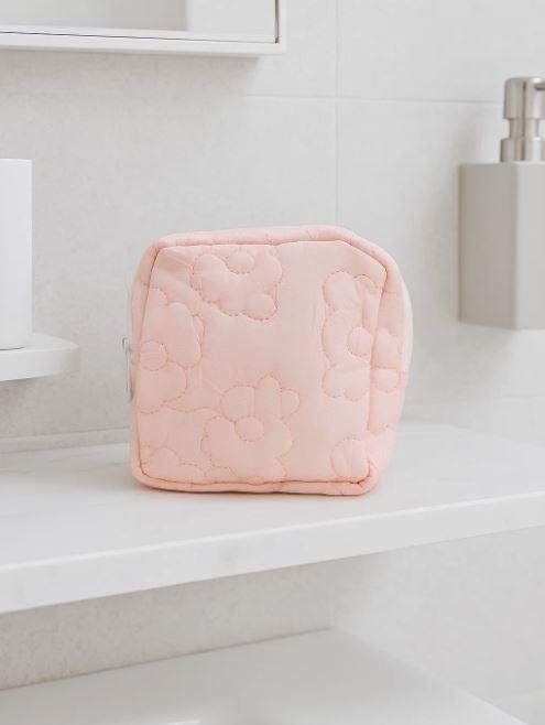 Дорожная мини-сумочка &quot;Femininity&quot; pink, 12*12*4 см 