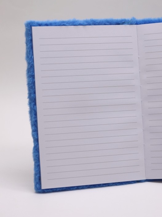 Блокнот плюшевый «Friendly Shark» (21,5*14,5 см) 