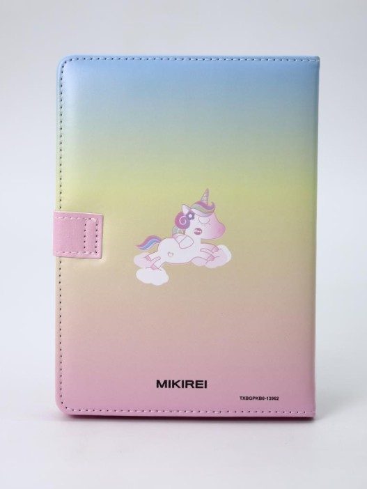 Блокнот (B6) &quot;Unicorn in love&quot;, rainbow (18.5*13) 