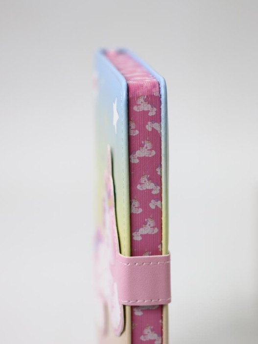 Блокнот (B6) &quot;Unicorn in love&quot;, rainbow (18.5*13) 