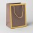 Пакет подарочный (XS) «Classic line», light brown (19.5*14.5*10)
