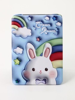 Зеркало "Cartoon rabbit", blue