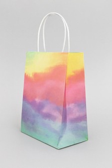 Пакет подарочный «Rainbow sky», (21*25.5*10)