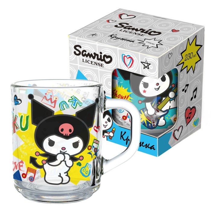 Кружка &quot;Куроми. Граффити&quot;, в подарочной упаковке, стекло (230 мл) 
