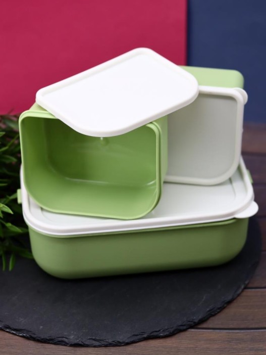 Ланчбокс «Eat more avocado», green, (2500 мл) 