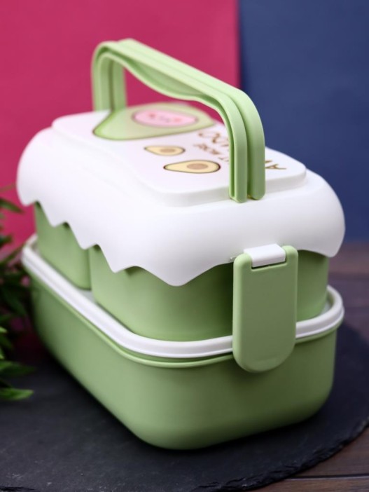 Ланчбокс «Eat more avocado», green, (2500 мл) 