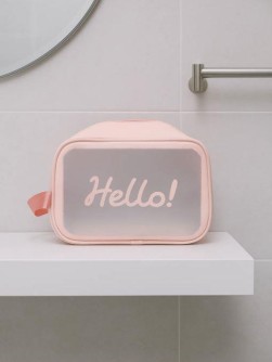 Косметичка "Hello", pink