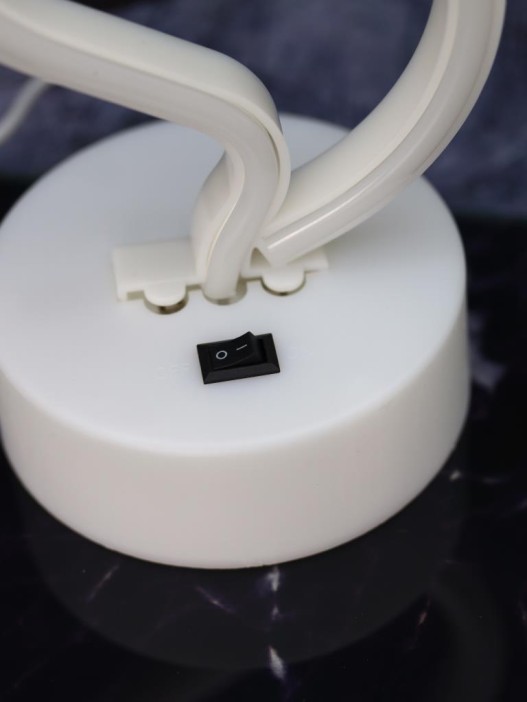 Неоновый LED ночник настольный &quot;Good ghost&quot;, голубое свечение (18*28,5 см) 