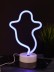 Неоновый LED ночник настольный &quot;Good ghost&quot;, голубое свечение (18*28,5 см) 