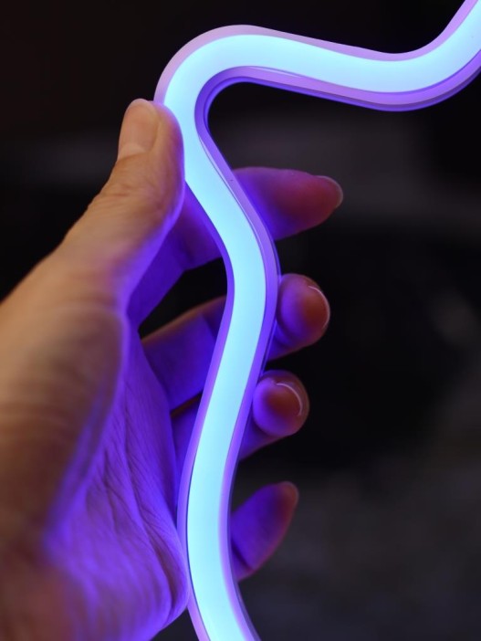 Неоновый LED ночник настольный &quot;Good ghost&quot;, голубое свечение (18*28,5 см) 