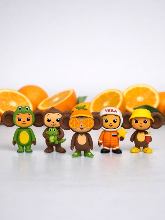 Фигурка "Чебурашка", микс (10см) 