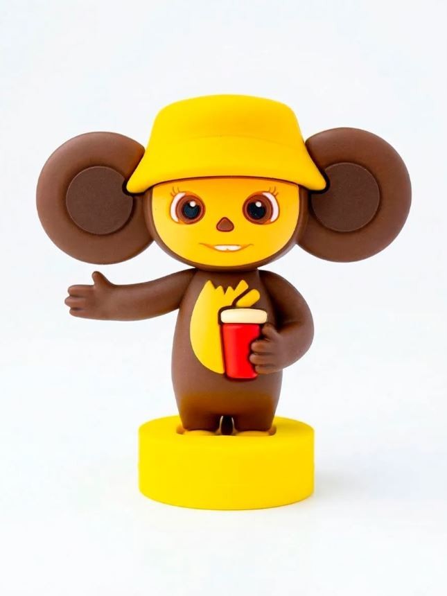 Фигурка "Чебурашка", микс (6,5см)