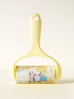 Ролик для чистки одежды &quot;Girl and yellow flower&quot;, 10 см*60 листов