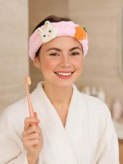 Повязка на голову "The best bunny"