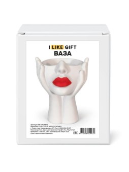 Ваза пластиковая iLikeGift (12*11*14 см)