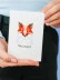 Обложка для паспорта "Графическая лиса", плотность 600 мкм