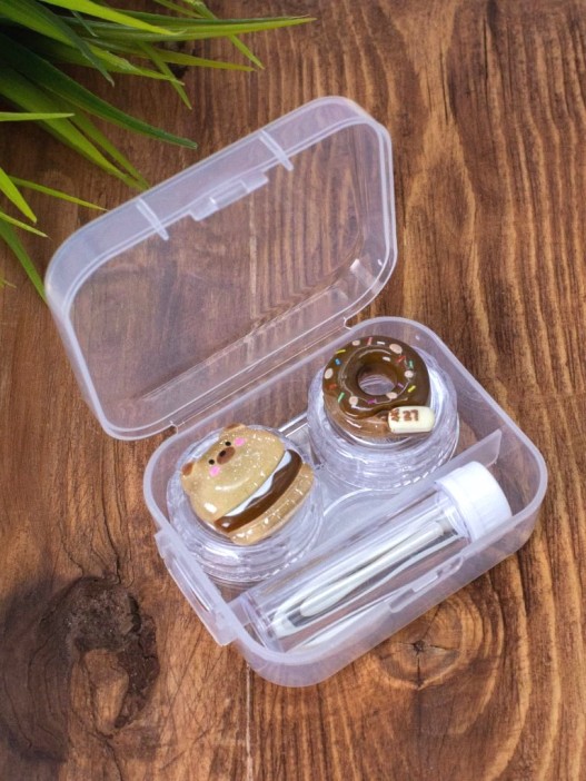Контейнер для линз &quot;Sweet bear&quot;, donut 