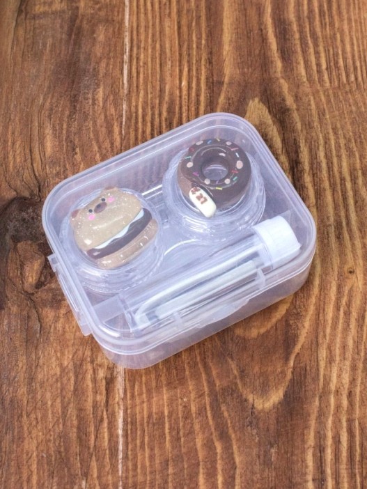 Контейнер для линз &quot;Sweet bear&quot;, donut 