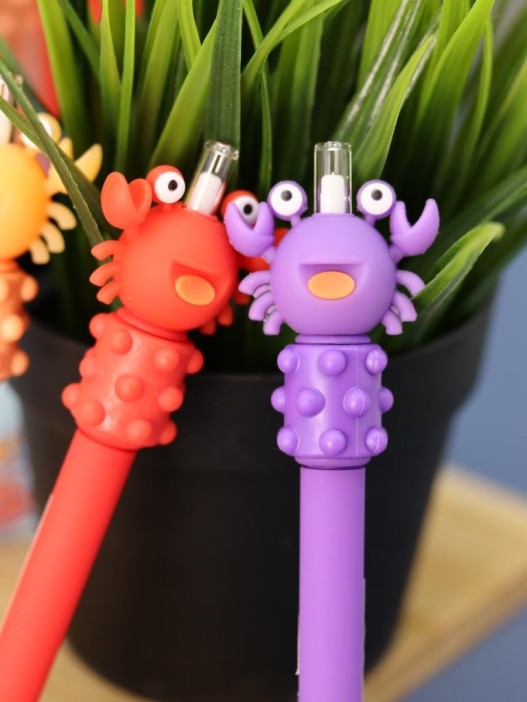 Ручка  &quot;Funny crab&quot;, mix 