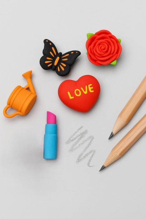 Ластики &quot;Summer&quot;, 5 шт. в наборе 