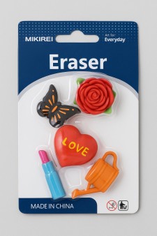 Ластики "Summer", 5 шт. в наборе