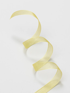 Лента для декора и подарков &quot;Ribbon of magic&quot;, yellow (1,5 см*1 м)