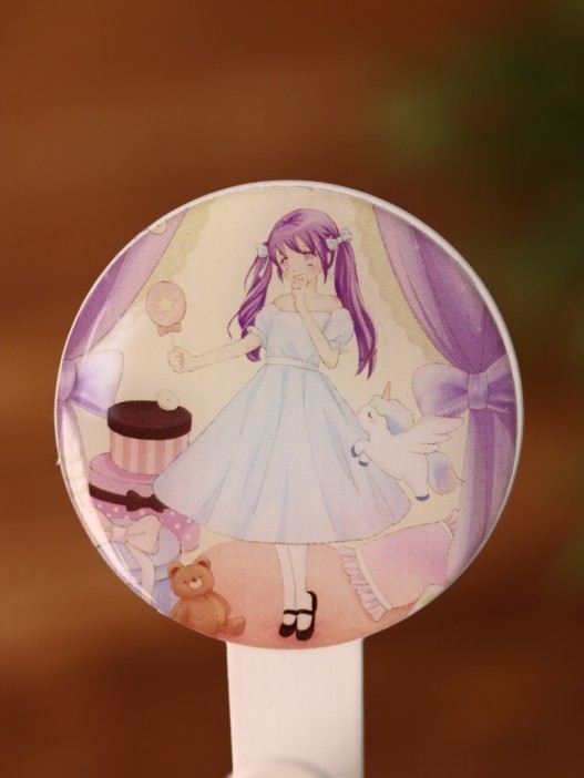 Крючок на липучке «Girlfriend» 2шт, mix color 