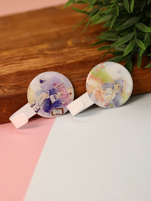 Крючок на липучке «Girlfriend» 2шт, mix color 