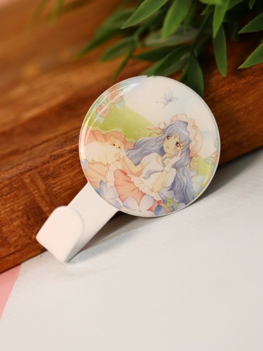 Крючок на липучке «Girlfriend» 2шт, mix color 