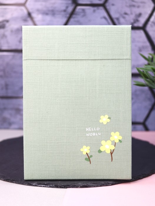 Зеркало &quot;Hello world&quot;, green 