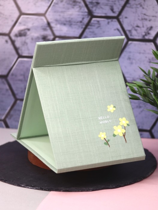 Зеркало &quot;Hello world&quot;, green 