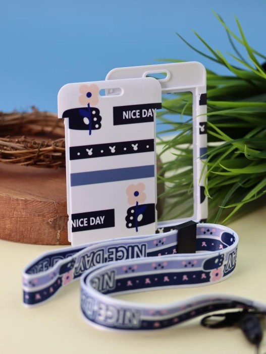 Футляр для карт на ленте &quot;Nice day&quot;, flower 