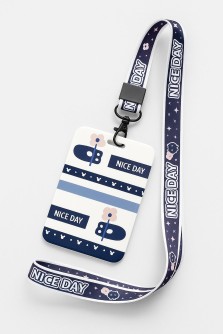 Футляр для карт на ленте "Nice day", flower