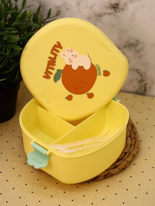 Ланчбокс &quot;Lovely&quot;, orange, 1200 ml 