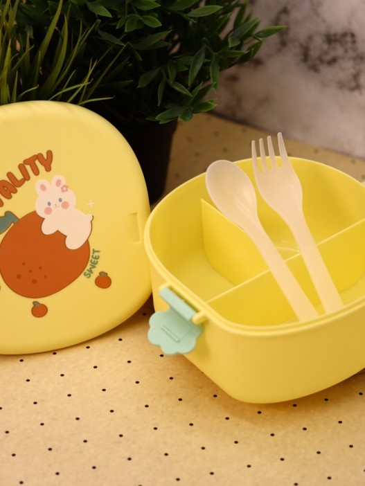 Ланчбокс &quot;Lovely&quot;, orange, 1200 ml 