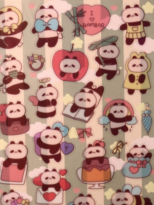 Наклейки &quot;Bamboo panda&quot; 