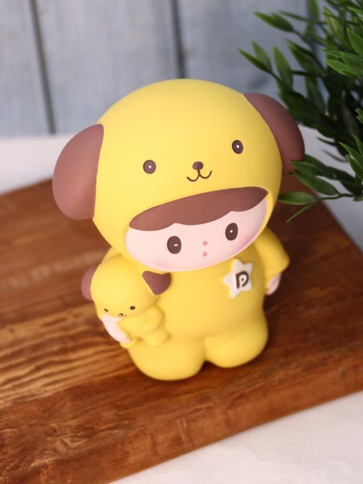 Копилка «Family dog», yellow (17,5 см), пластик 