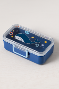 Ланчбокс "Большой Кит", синий (700 мл)