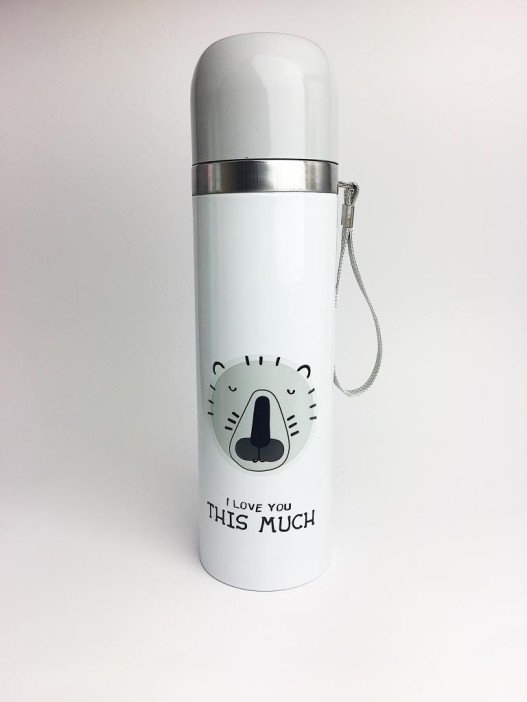 B-HS-6383-Z ТЕРМОС &quot;This Much&quot; grey 500ml 