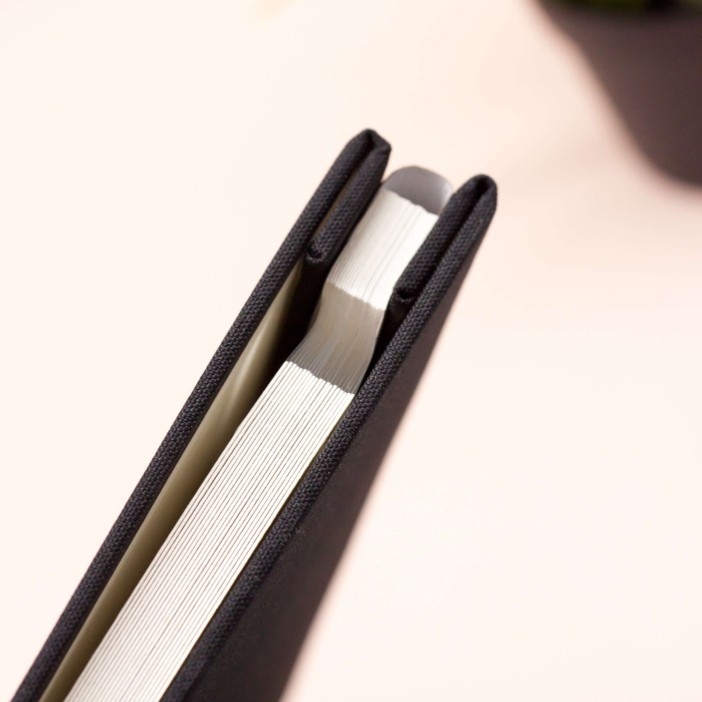 Фотоальбом с магнитными листами &quot;Textile&quot;, black 